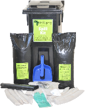 240lt Oil Wheelie Bin Spill Kit