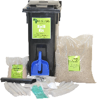 130lt Chemical Wheelie Bin Spill Kit